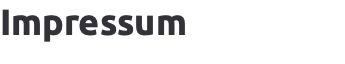 Impressum